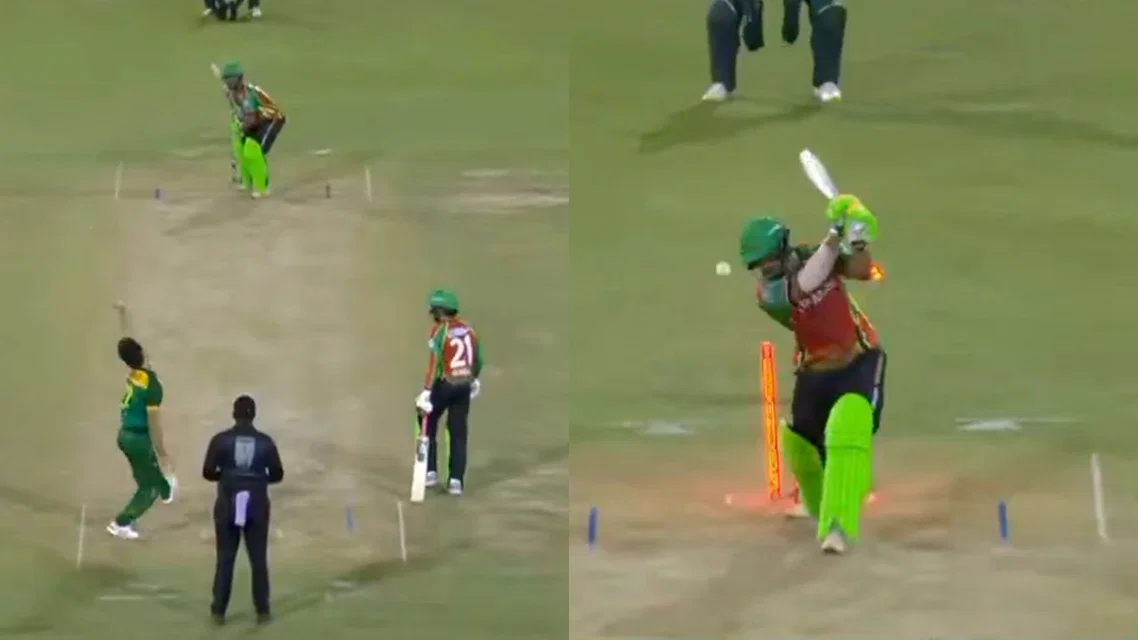 6, 6, W – Hunain Shah Nails Perfect Yorker for Cold Revenge
