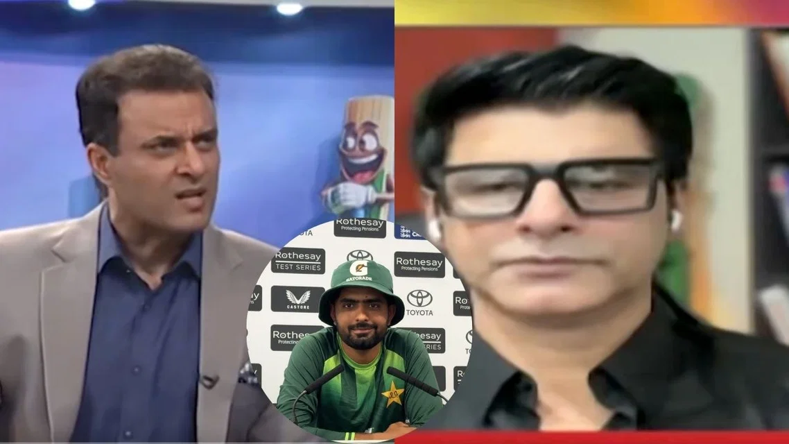 Watch: Pakistan Veterans Clash on Live TV Amid Babar Azam Jeering