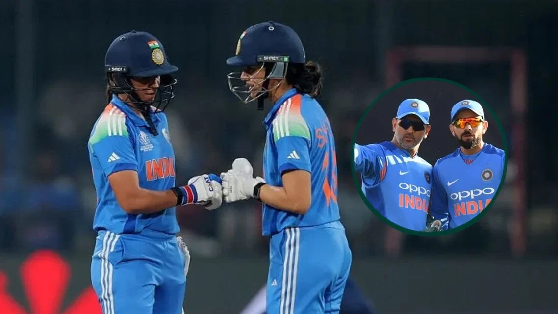 Smriti Mandhana and Harmanpreet Kaur during India's women's cricket captaincy transition