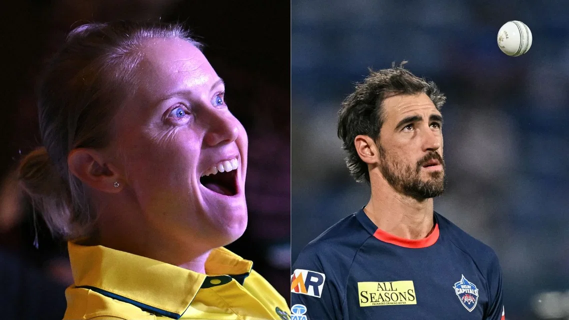Mitchell Starc Reacts After Wife Alyssa Healy Puts Him Last In Best Bowler List