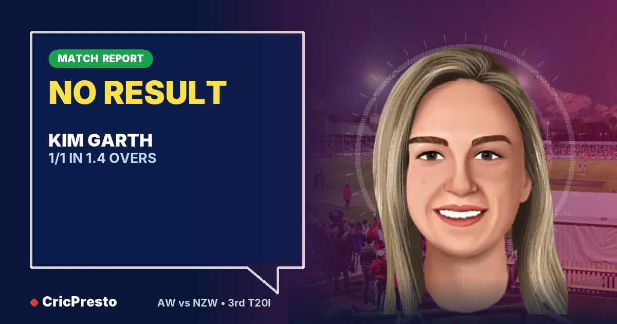 Australia Women vs New Zealand Women 3rd T20I highlights: No Result